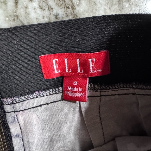 ELLE‎ black floral print skirt size small - Picture 6 of 6
